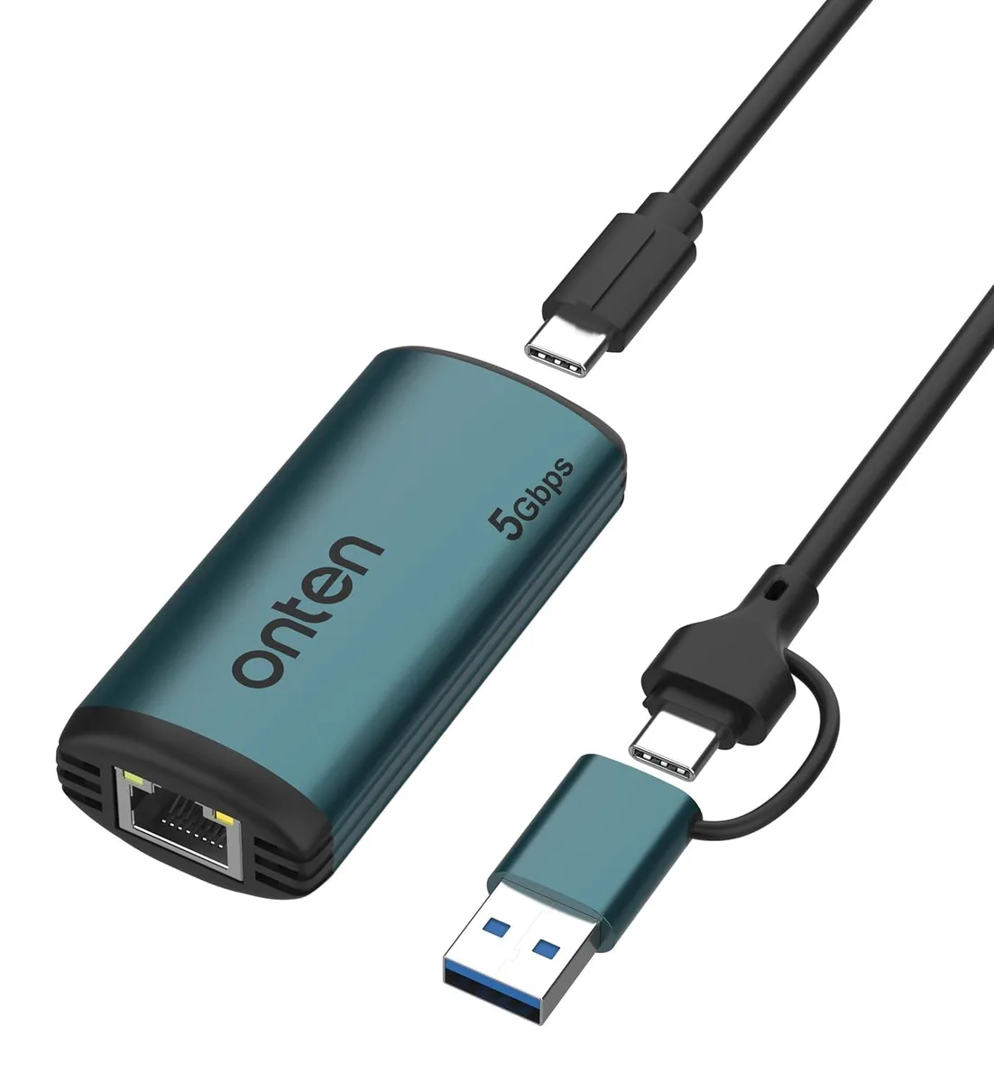 LORDWORLD LORDWORLD USB-C to Ethernet Adapter 5Gbps Detachable — product photo
