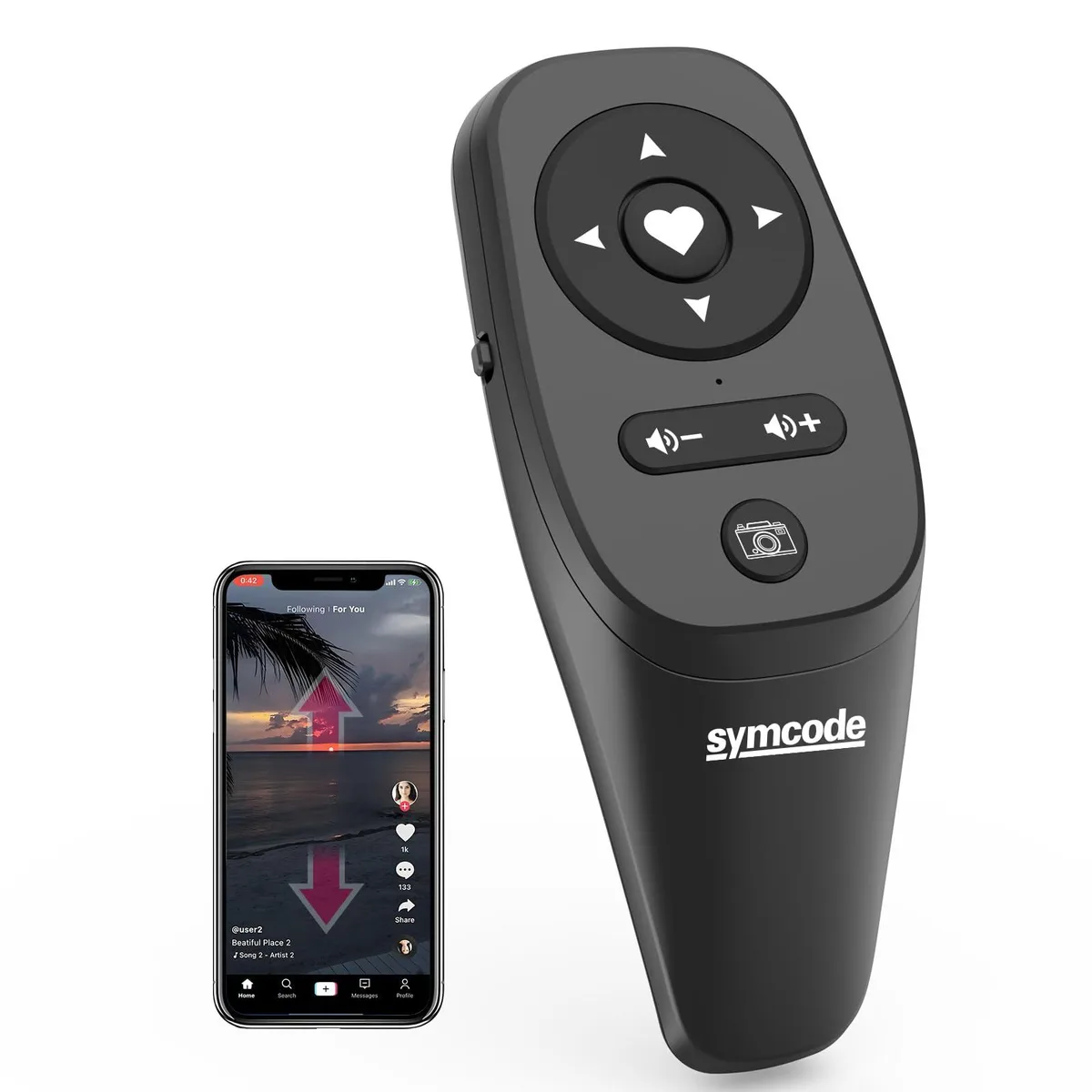  Smartphone Remote Control R10 Phone Mate-FM Black — product photo