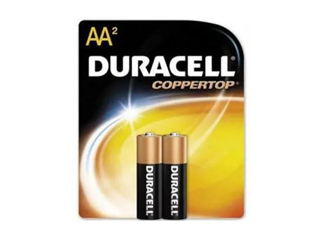 DURACELL DURACELL MN1500B2Z AA Alkaline Battery 2-pack 1.5V — product photo