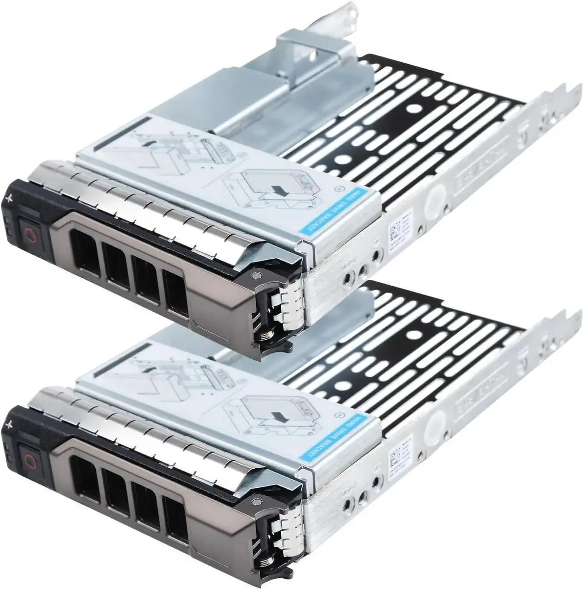 SMUGDESK SMUGDESK 2Pack 3.5" Hard Drive Tray Caddy with 2.5" Adapter for Dell PowerEdge Gen11 Gen12 Gen13 — product photo