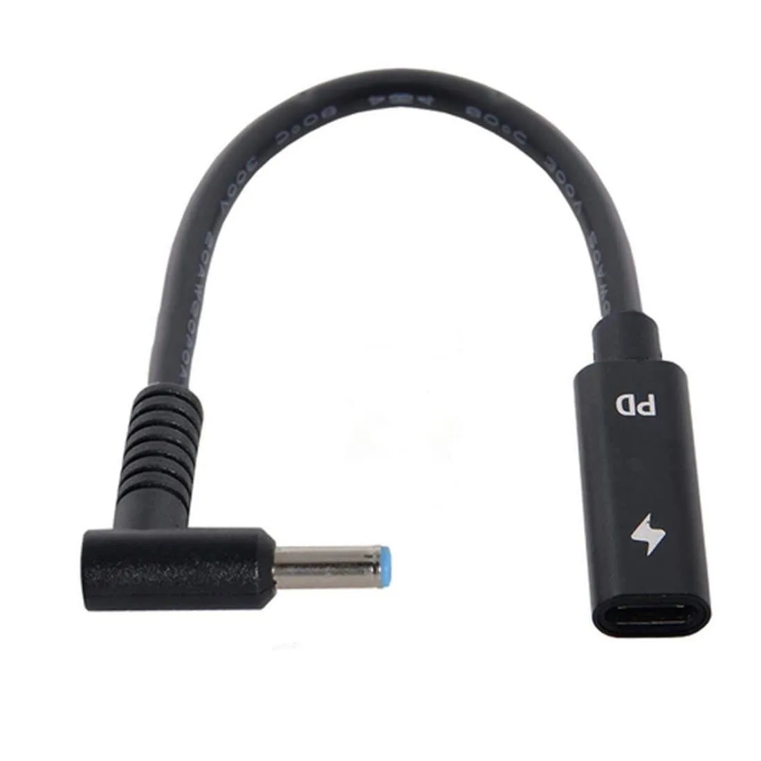 LORDWORLD LORDWORLD USB-C to DC 4.5 * 3.0mm PD 65W Cable 0.2m — product photo