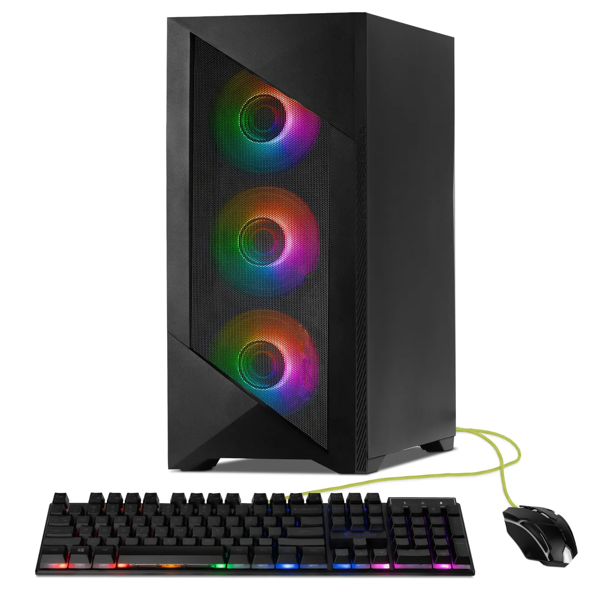 YEYIAN YEYIAN YPI-ED44F0B-5601U gaming PC i5-14400F RTX 5060 8GB GDDR7 16GB DDR5 1TB NVMe — product photo