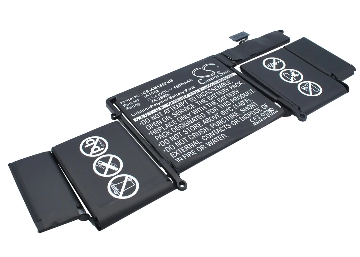 Cameron & Co Cameron & Co DS-CS-AM1502NB laptop battery 6.5 Ah A1502 A1582 2015 13.3 — product photo