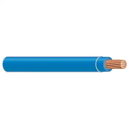 Southwire Southwire 58018405 THHN Building Wire 12 AWG Blue Stranded 2000 ft — product photo
