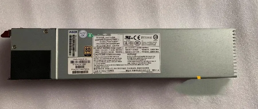 Supersuperuncle Supersuperuncle 1200W Server Redundant Power Module PWS-1K21P-1R — product photo