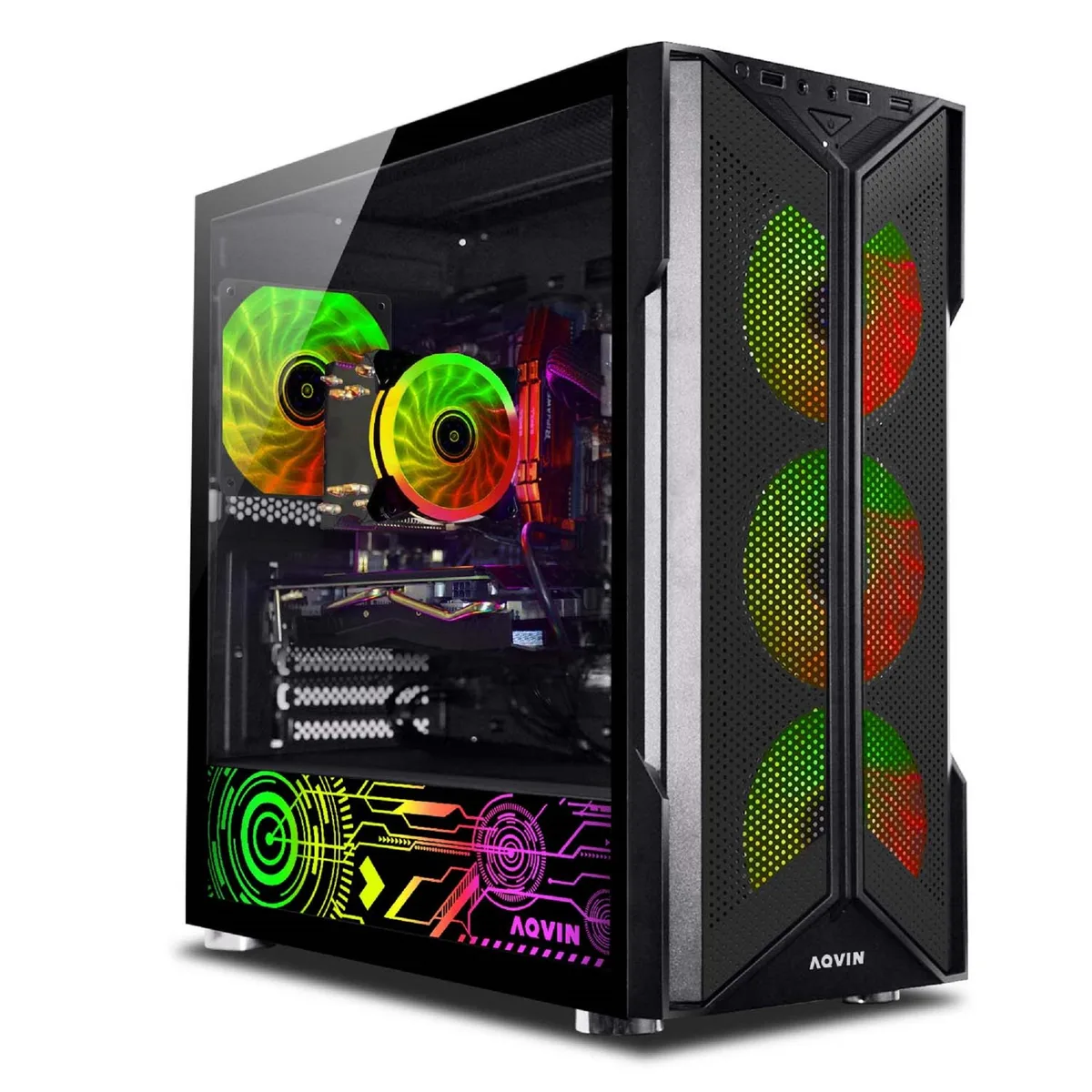 AQVIN AQVIN AQ20 Gaming PC i7-8700 RTX 5060 32GB 1TB — product photo