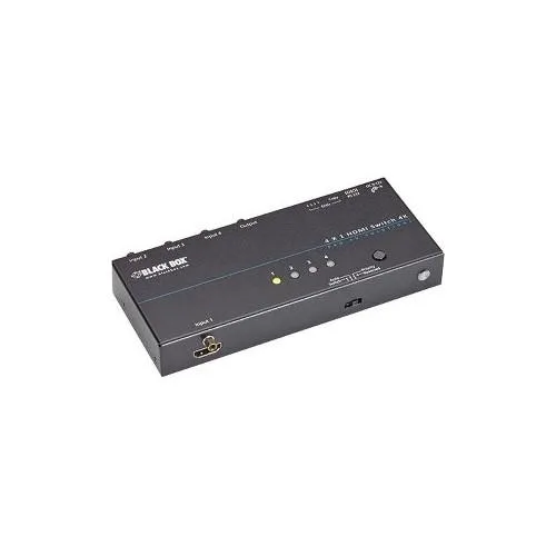 Black Box Corporation Black Box VSW-HDMI4X1-4K 4K HDMI video switch 4x1 — product photo