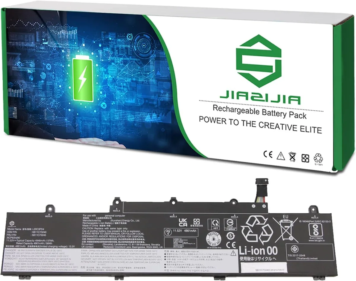 NShi NShi L20C3PD4 57Wh 11.52V laptop battery — product photo