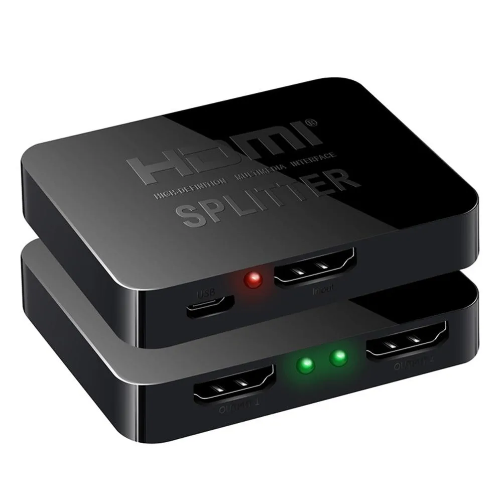 LUOM LUOM OZF2-1 4K@60Hz 1x2 HDMI Splitter — product photo