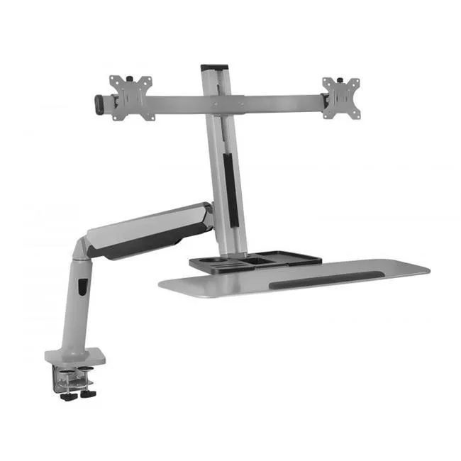 Mount-It Mount-It MI-7904 Standing Desk Converter Dual Monitor Mount 27 — product photo