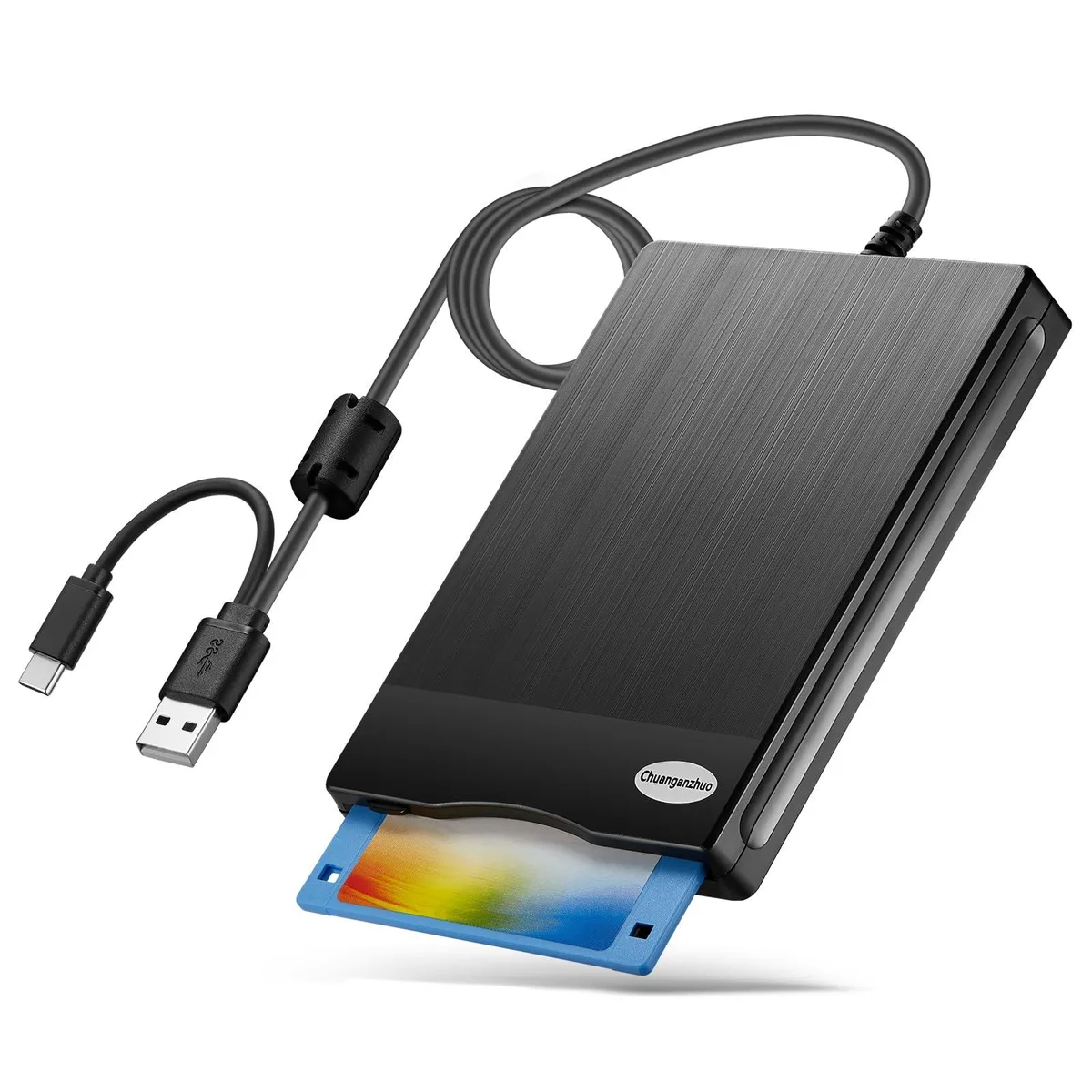 Chuanganzhuo ACM-014C 3.5" USB-C Floppy Drive 1.44MB — product photo