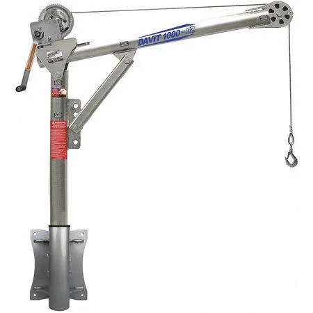 Oz Lifting Products OZ LIFTING PRODUCTS OZ1000DAV-SP12 Davit Crane Kit 1000 lb 27.5 in — product photo