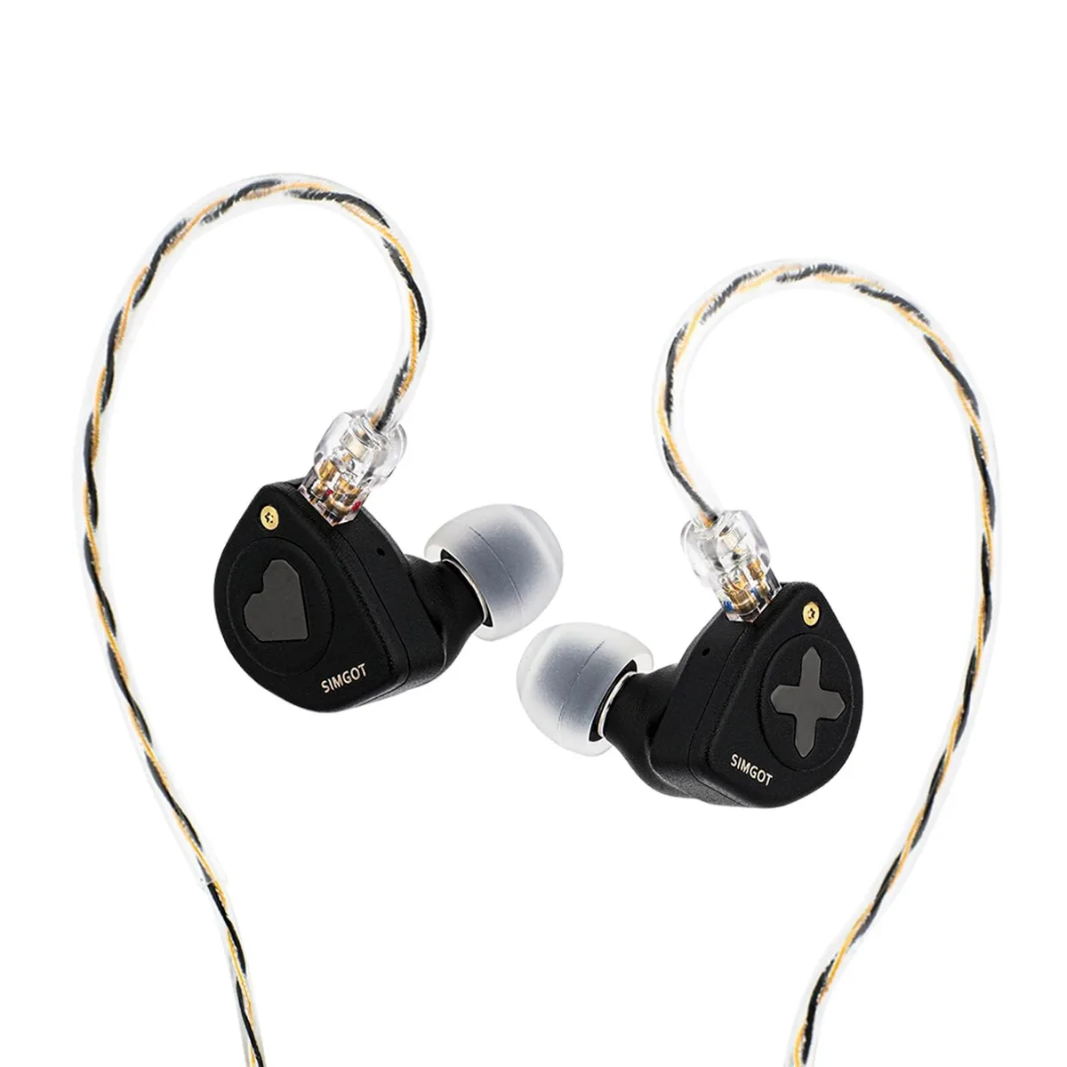 Bolton Technical Bolton Technical SIMGOT EW300 in Ear Monitor 1DD+1Planar+1PZT Hybrid Driver IEM 2 in 1 accessory — product photo