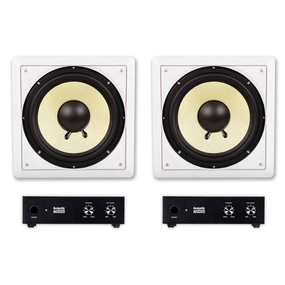 Goldwood Sound, Inc. Goldwood Sound, Inc. HD-S10 10" Flush Mount Subwoofer 2 Pack — product photo