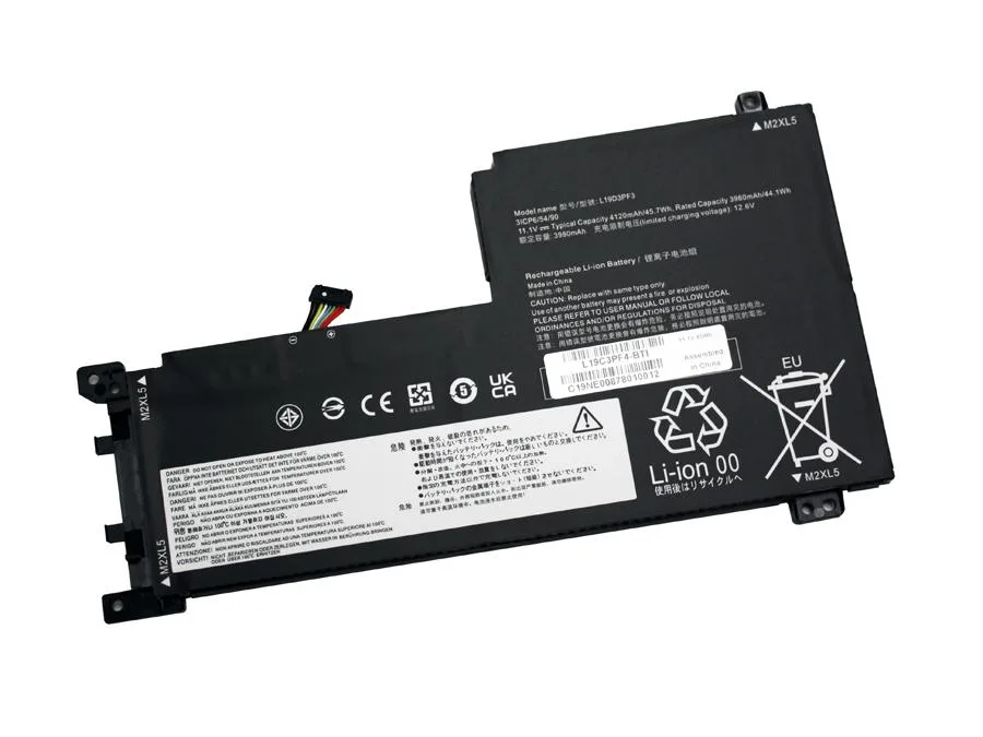 PowerWarehouse PowerWarehouse L19C3PF4 laptop battery for Lenovo IdeaPad 5-15IIL05, 5-15ARE05 — product photo