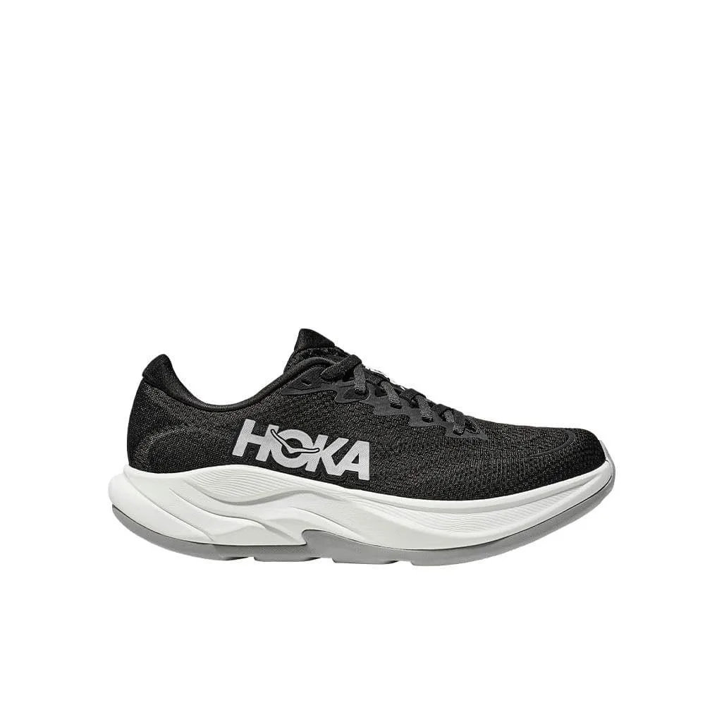 HOKA HOKA Rincon 4 Black/White 7.5 Medium shoe — product photo