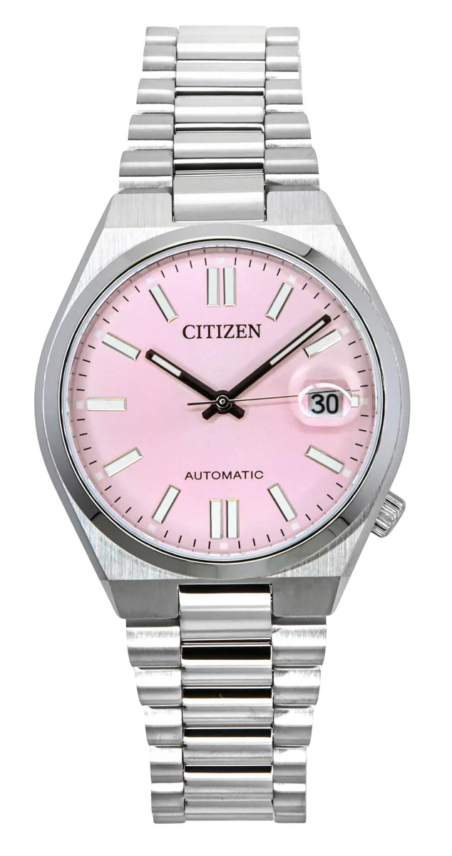 Citizen Citizen Tsuyosa Automatic 37.00 mm Pink Dial Stainless Steel NJ0200-50Z — product photo