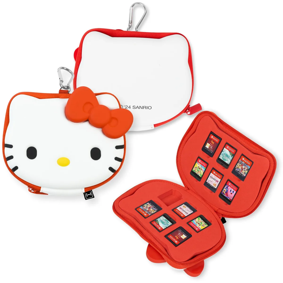  Hello Kitty Cartridge Case 12 slots 36 games — product photo