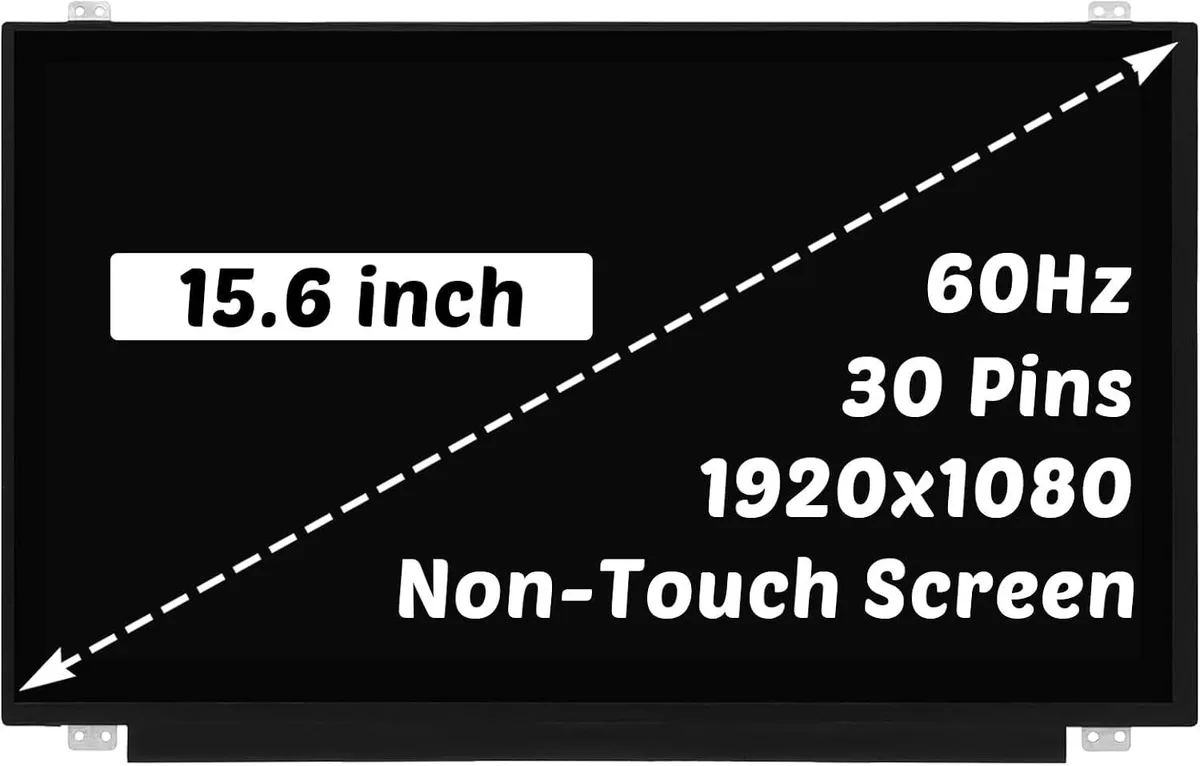 NUOLAISUN NUOLAISUN 15.6" 1920x1080 30-pin 60Hz for Dell Vostro 3558/59/80-84/90/7570/80 — product photo