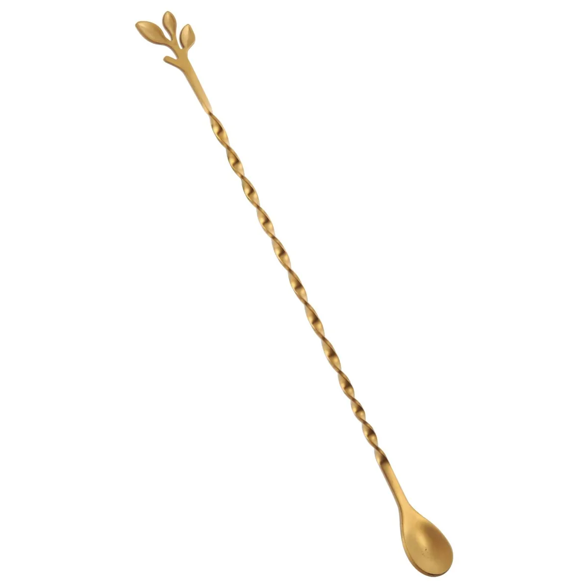  OXO 1-pcs Gold Cocktail Spoon 10-Inch 24-Piece Stainless Steel — product photo