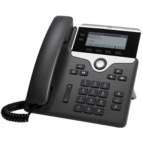 Cisco Systems, Inc. Cisco Systems, Inc. CP-7821-K9= 2-line VoIP telephone Charcoal — product photo