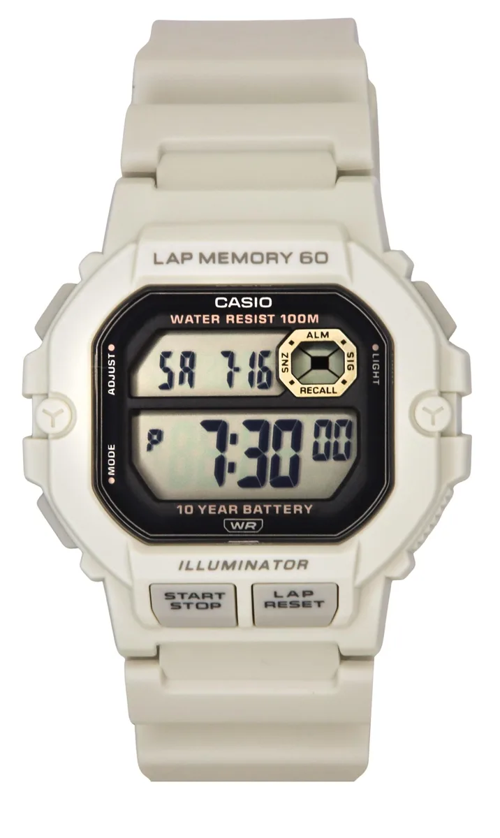 CASIO CASIO WS-1400H-8AV 100M Digital Resin Watch 44.50mm — product photo