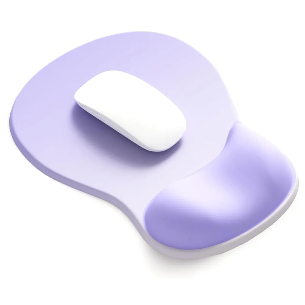  Knocent Ergonomic Gel Wrist Rest Mouse Pad Gradient Purple 10.2 x 7.5 in — product photo