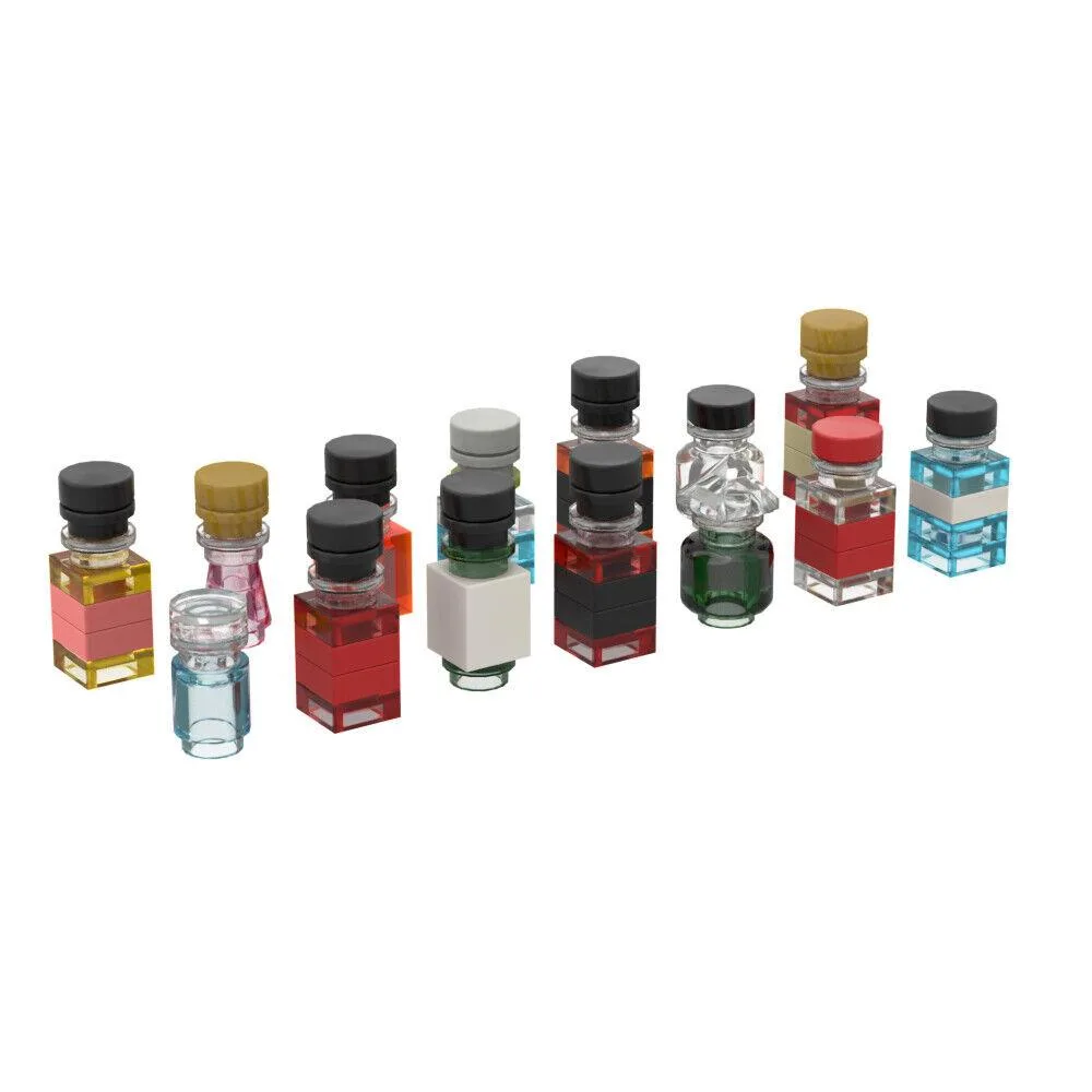 ZITIANYOUBUILD ZITIANYOUBUILD MOC-99616 14-in-1 Liquor Bottles 75 Pieces — product photo