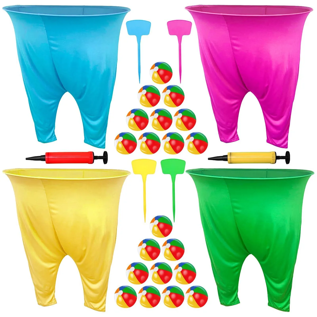  Worry Free Gadgets FS-25NNK-S4-FS-1 Granny Pants Yard Game Set 31 Pieces — product photo