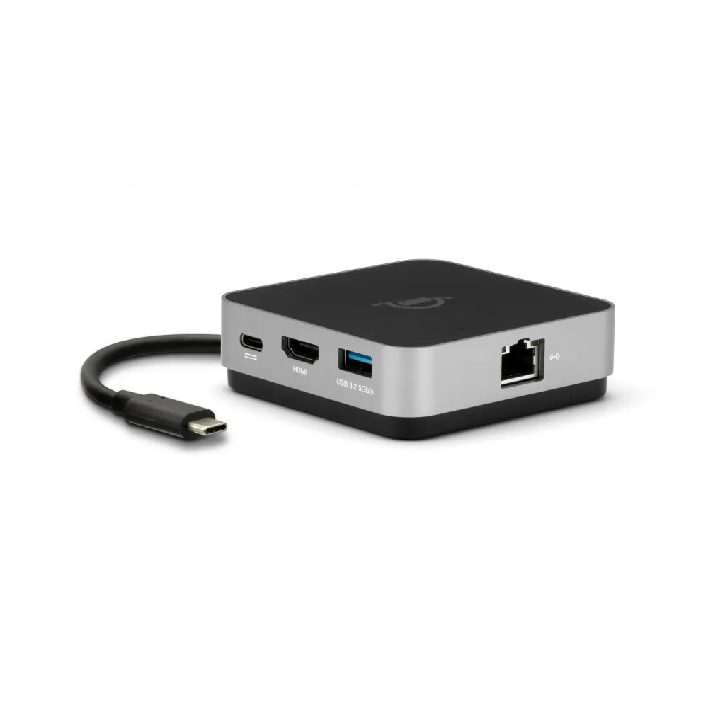 OWC OWC OWCTCDK6P2SG 6-port USB-C docking station, Space Gray — product photo