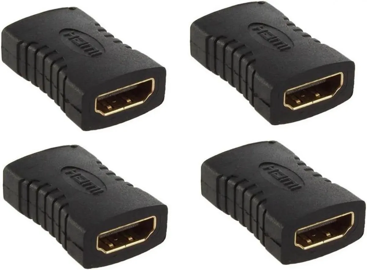 Vszerda Vszerda HDMI Female to Female Extender Coupler 4 Pack — product photo