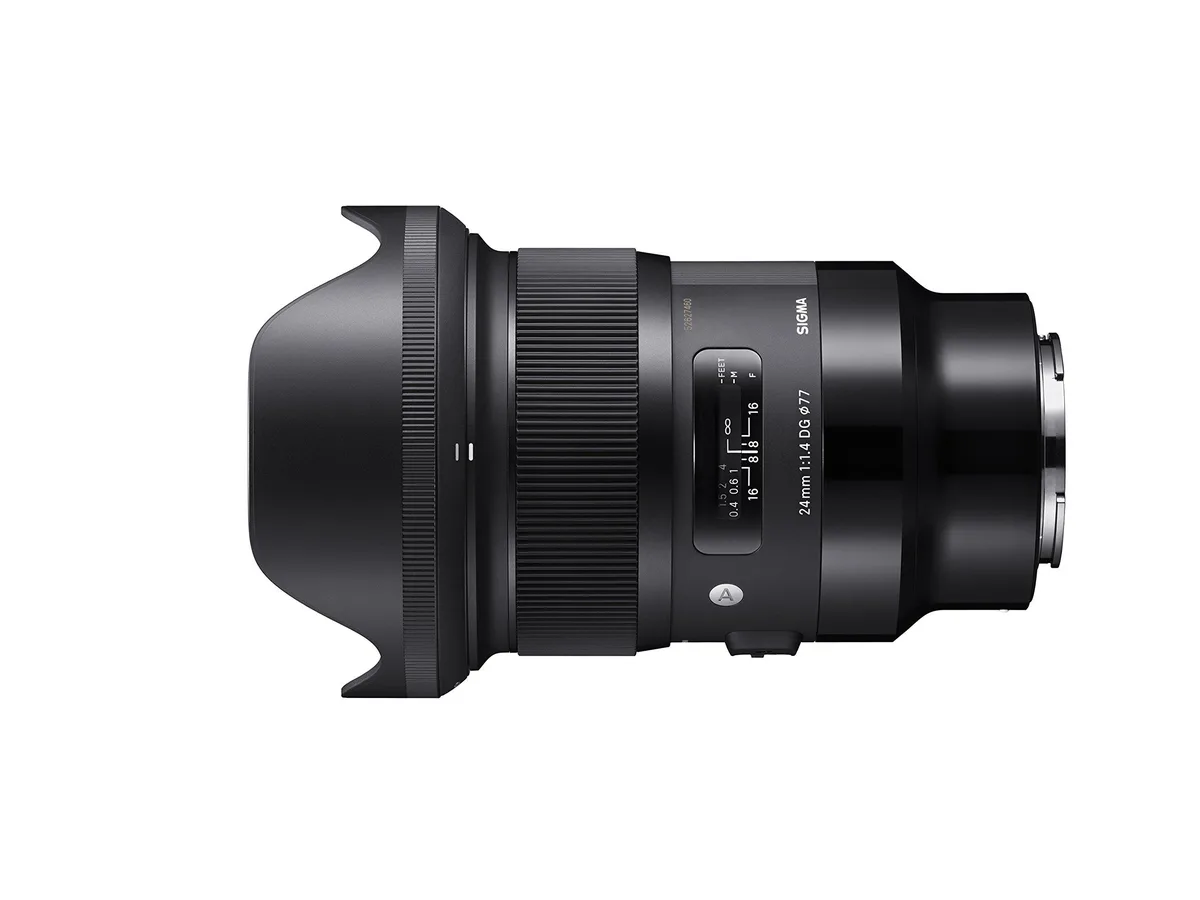 SIGMA SIGMA 24mm F1.4 DG HSM Art Sony E 401965 camera lens — product photo
