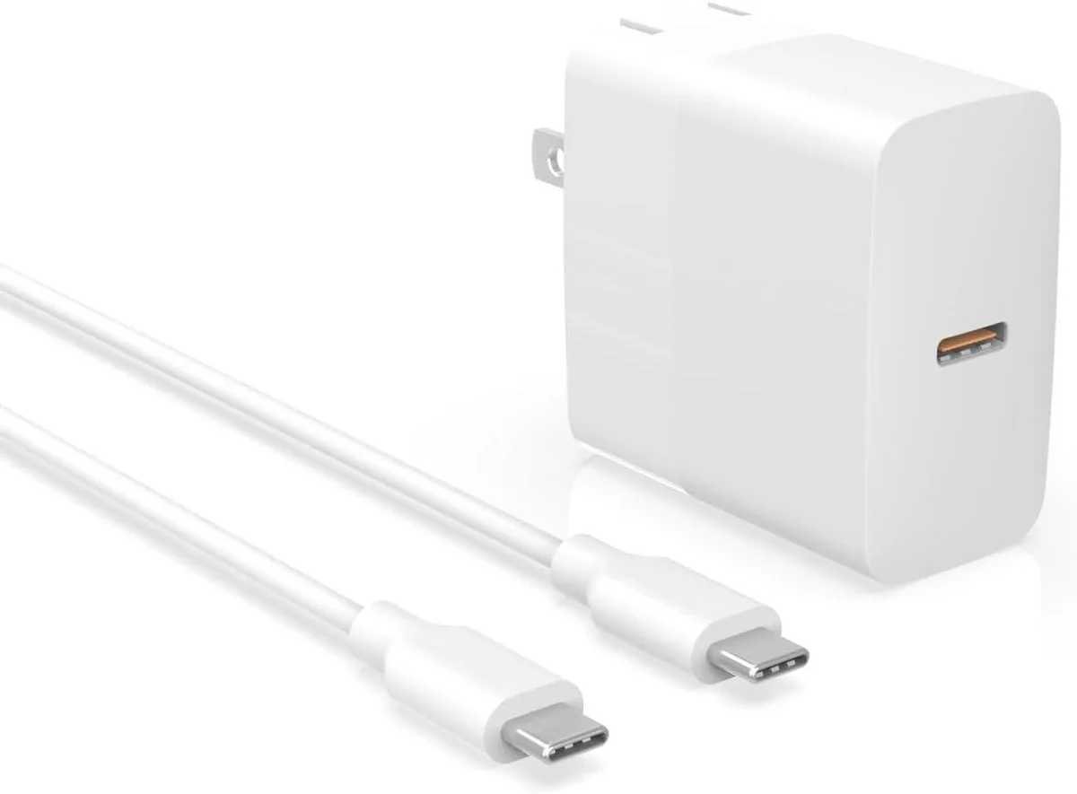 TIZOPO TIZOPO PD 30W 29W USB-C Charger 20V 1.5A 6ft Cord — product photo