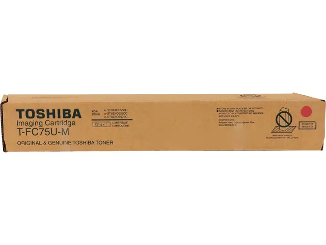 Toshiba Toshiba TFC75UM Magenta Toner Cartridge 29500 Pages — fotografie produktu