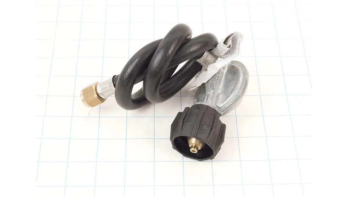 weber Weber 65941 HOSEREG QCC1 GLD/PLT/BC SLV/C BB appliance part — product photo