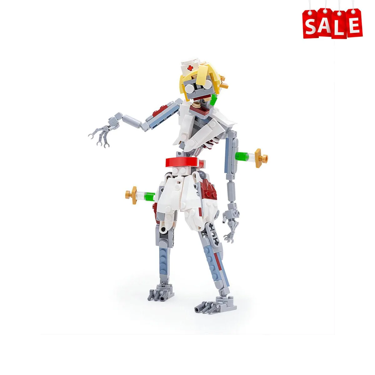 ZITIANYOUBUILD ZITIANYOUBUILD Zombie Nurse Model 214 Pieces Building Blocks — product photo