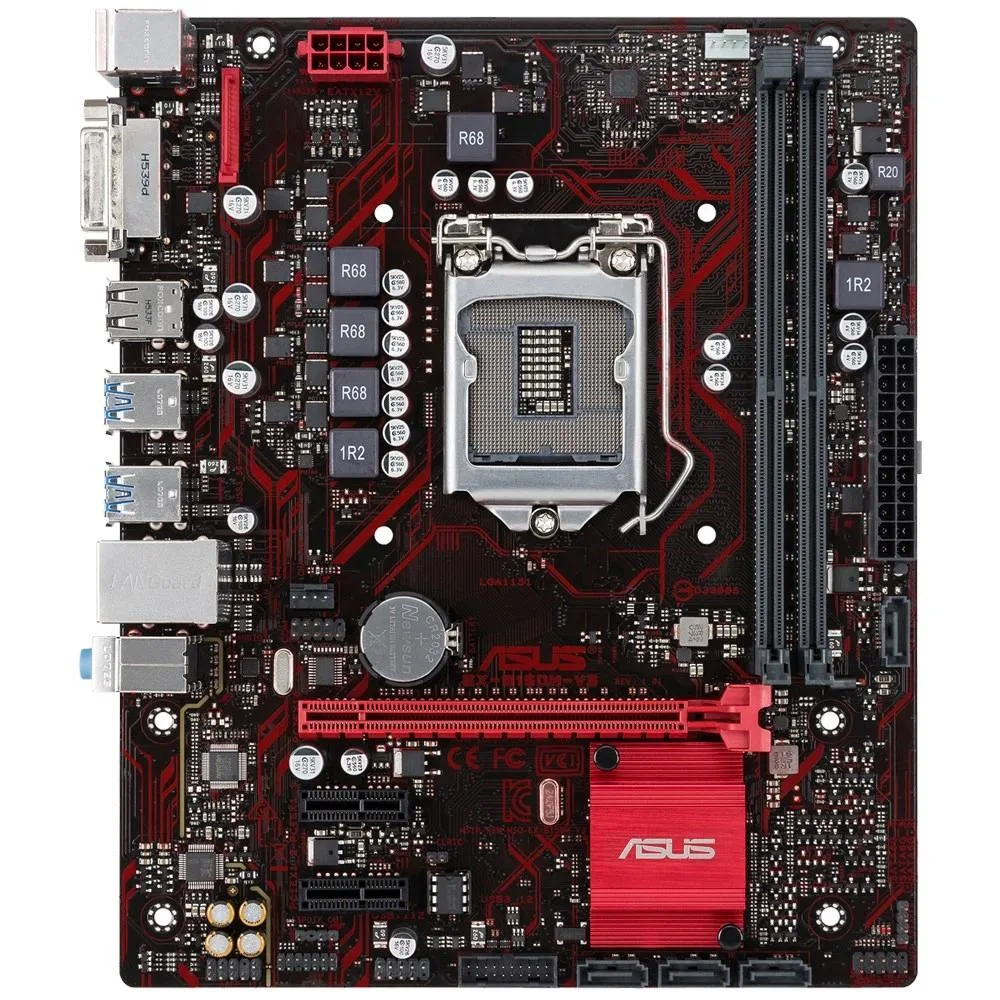 ASUS ASUS EX-B150M-V3 Intel B150 Micro ATX DDR4 32GB motherboard — product photo