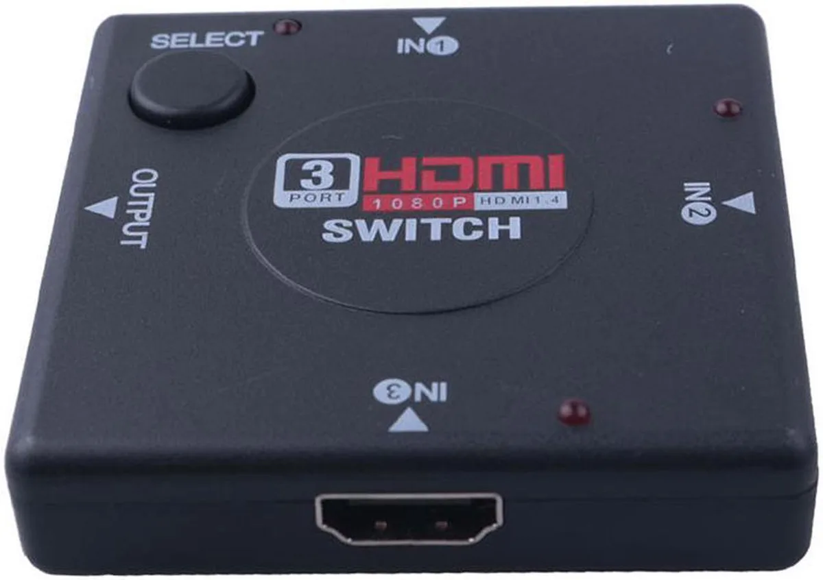 Vszerda Vszerda HDMI1X3SW Manual 3-Port 1080p Switch 3 In 1 Out 1920x1080@60Hz — product photo