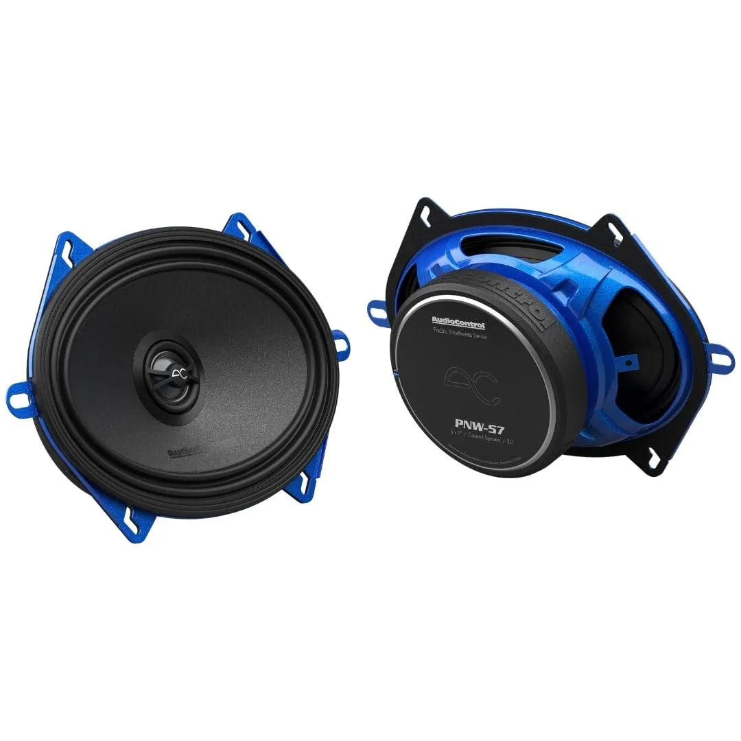 Audiocontrol Audiocontrol PNW Series Car Speakers 5x7 Coaxial 75W RMS 100W Max 3 Ohm Pair — product photo
