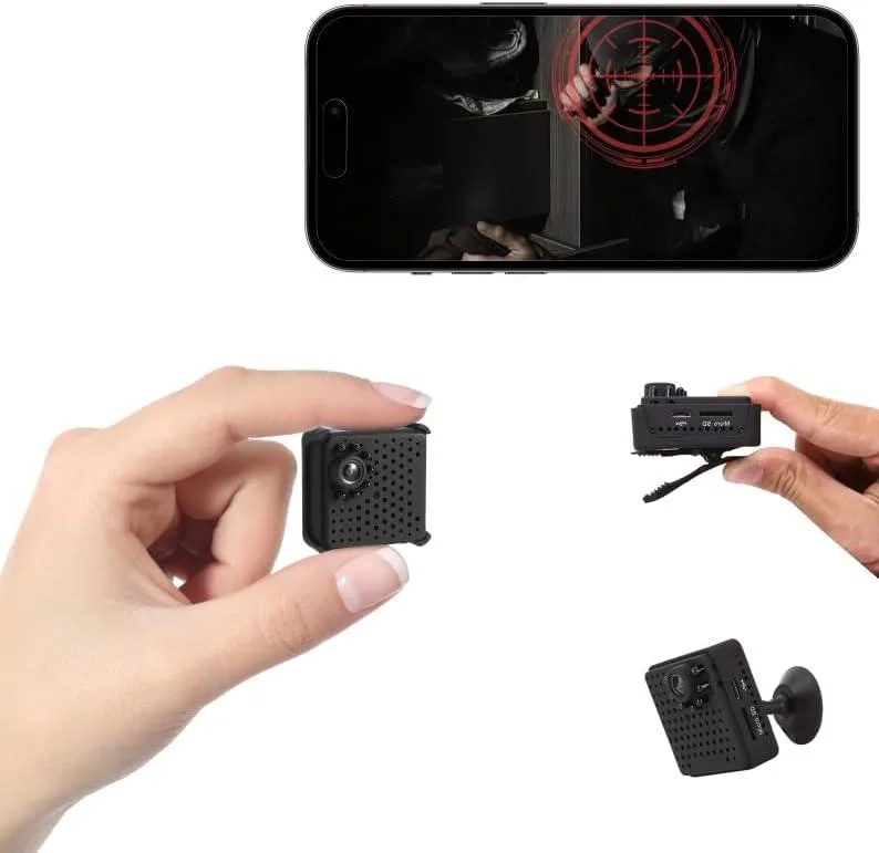 NShi NShi Mini Body Camera 1080P 1.8 in 1500mAh 480 min — product photo