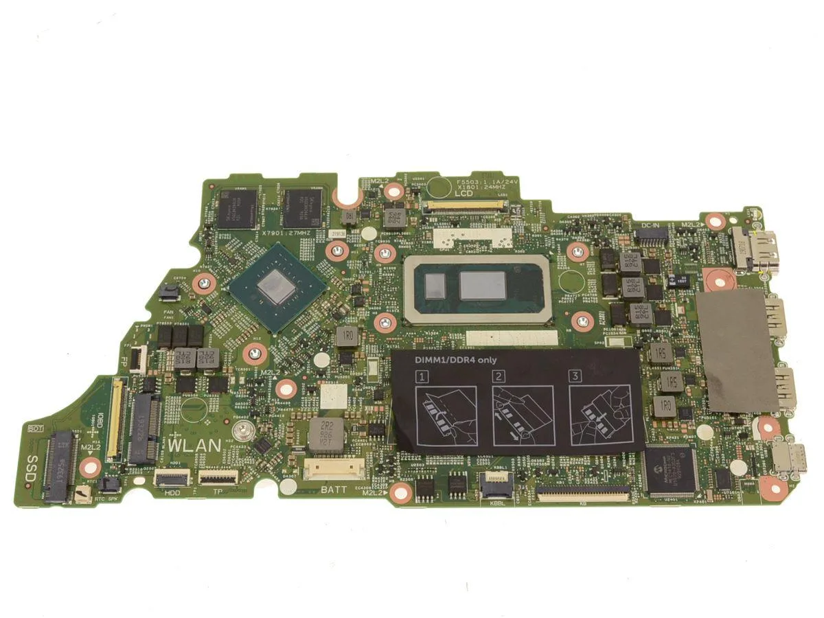 DELL DELL Vostro 5590 Motherboard Core i7-10510U 1.8GHz Nvidia 2GB 0HT1K — product photo