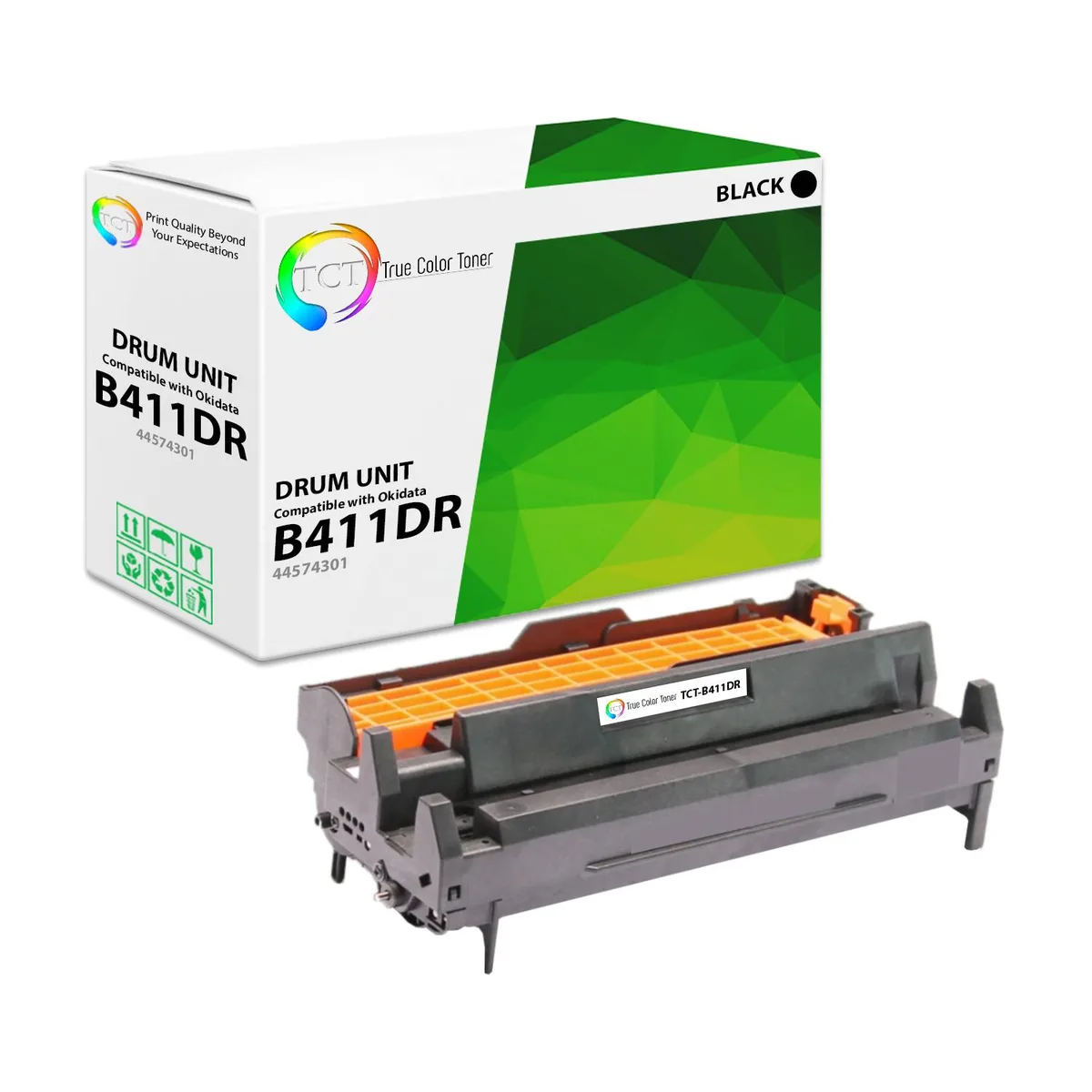 True Color Toner True Color Toner B411 Drum Unit 44574301 Black 30000 Pages — product photo