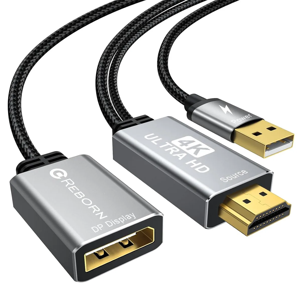 FLEANE FLEANE Active HDMI to DisplayPort Adapter 4K 60Hz — product photo