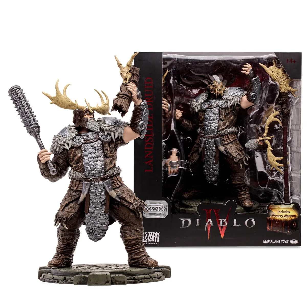 McFarlane Toys McFarlane Toys Diablo IV Landslide Druid Common 1:12 Scale Figure — product photo
