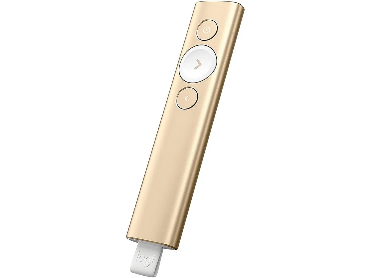 Logitech Logitech Spotlight Presentation Remote Gold 910-004860 — product photo