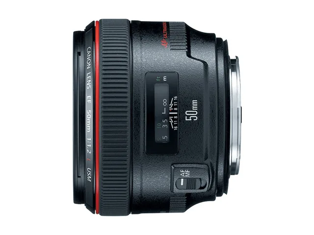 Canon Canon 1257B002 EF 50mm f/1.2L USM camera lens — product photo