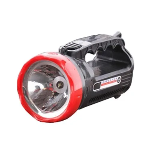 Compact rechargeable LED flashlight with two brightness modes