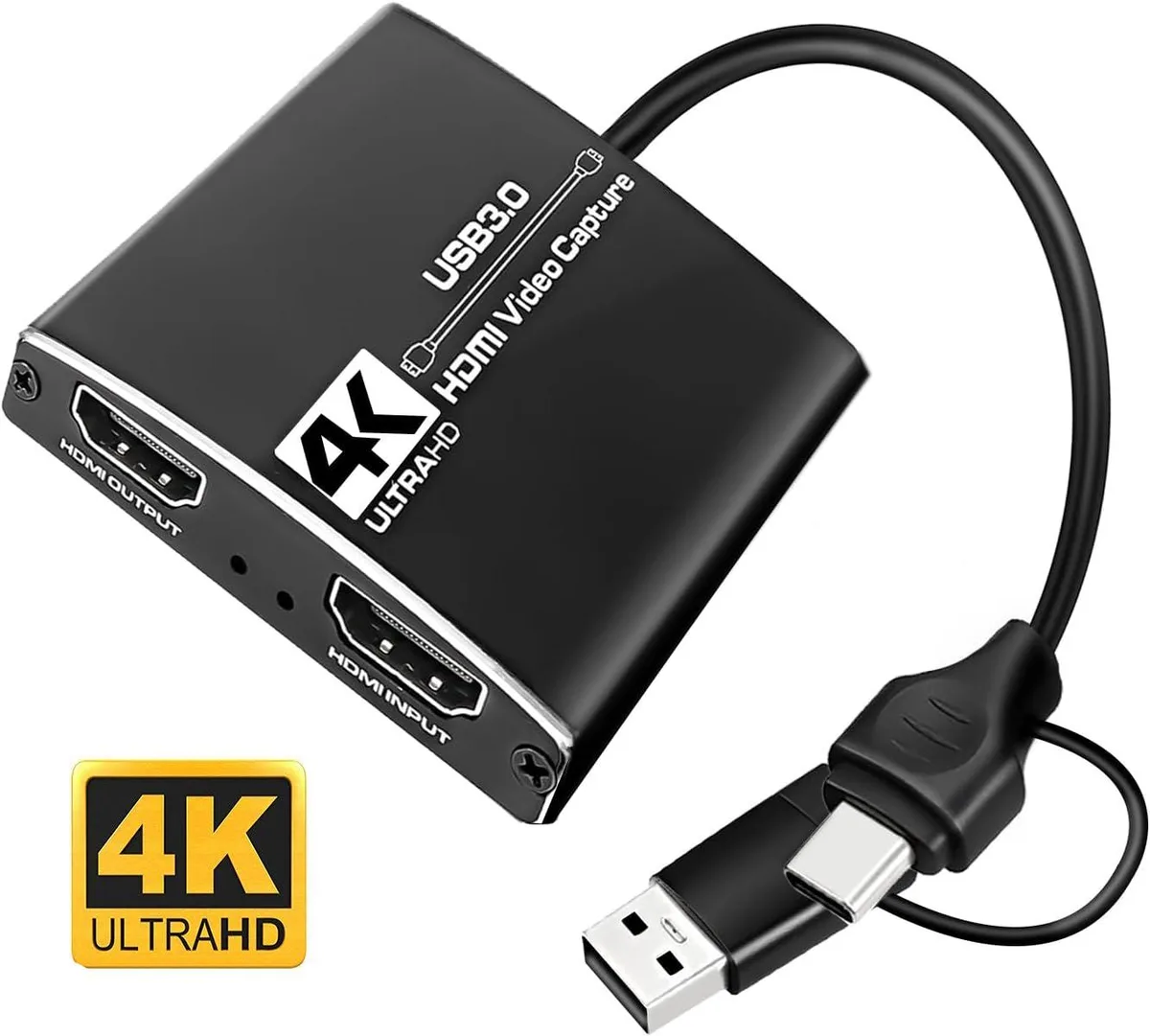 Jansicotek Jansicotek OZC3-3 USB 3.0 4K@30Hz HDMI video capturing device — product photo