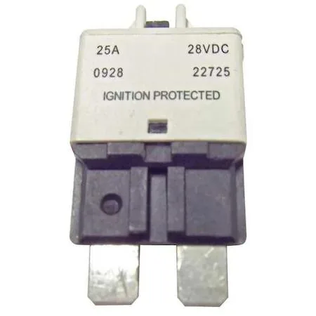 Bussmann Bussmann CB227-25 25 A 28V DC circuit breaker — product photo
