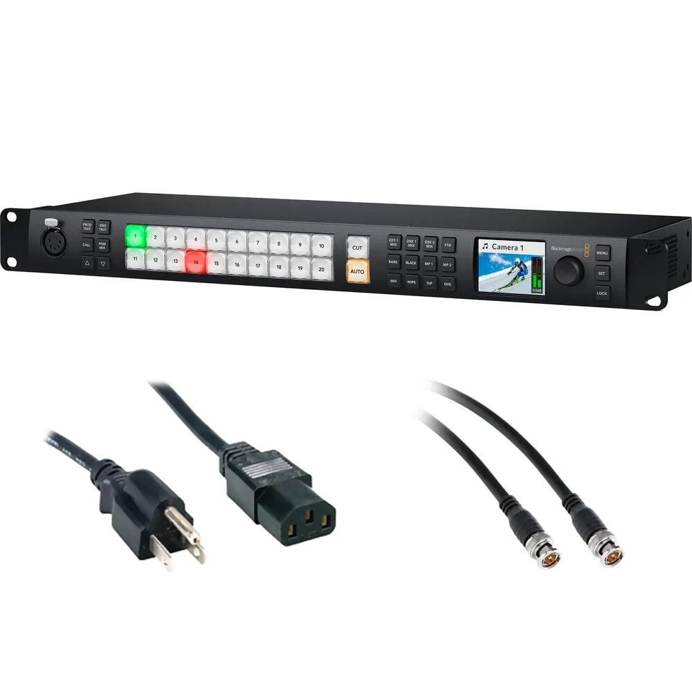 Blackmagic Design Pty. Ltd. Blackmagic Design ATEM 2 M/E Constellation HD Production Switcher (1 RU) — product photo
